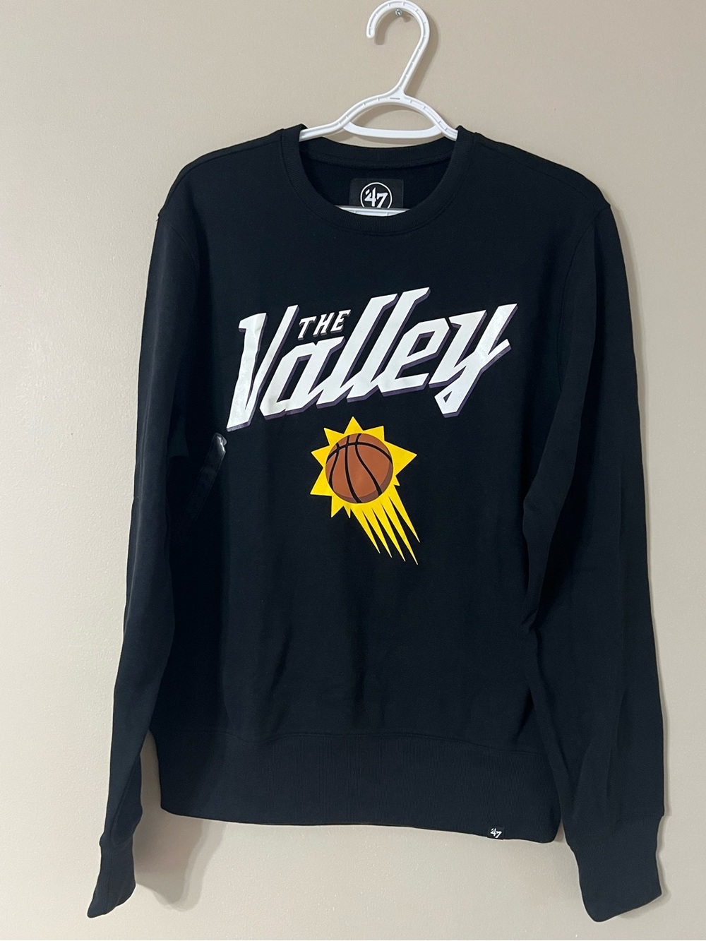 47 Adult 2025-26 City Edition Phoenix Suns Pregame Crewneck Sweatshirt